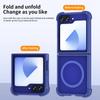 For Samsung Galaxy Z Flip7 FE 5G/Z Flip6 5G Case Compatible with MagSafe TPU+PC Matte Phone Cover