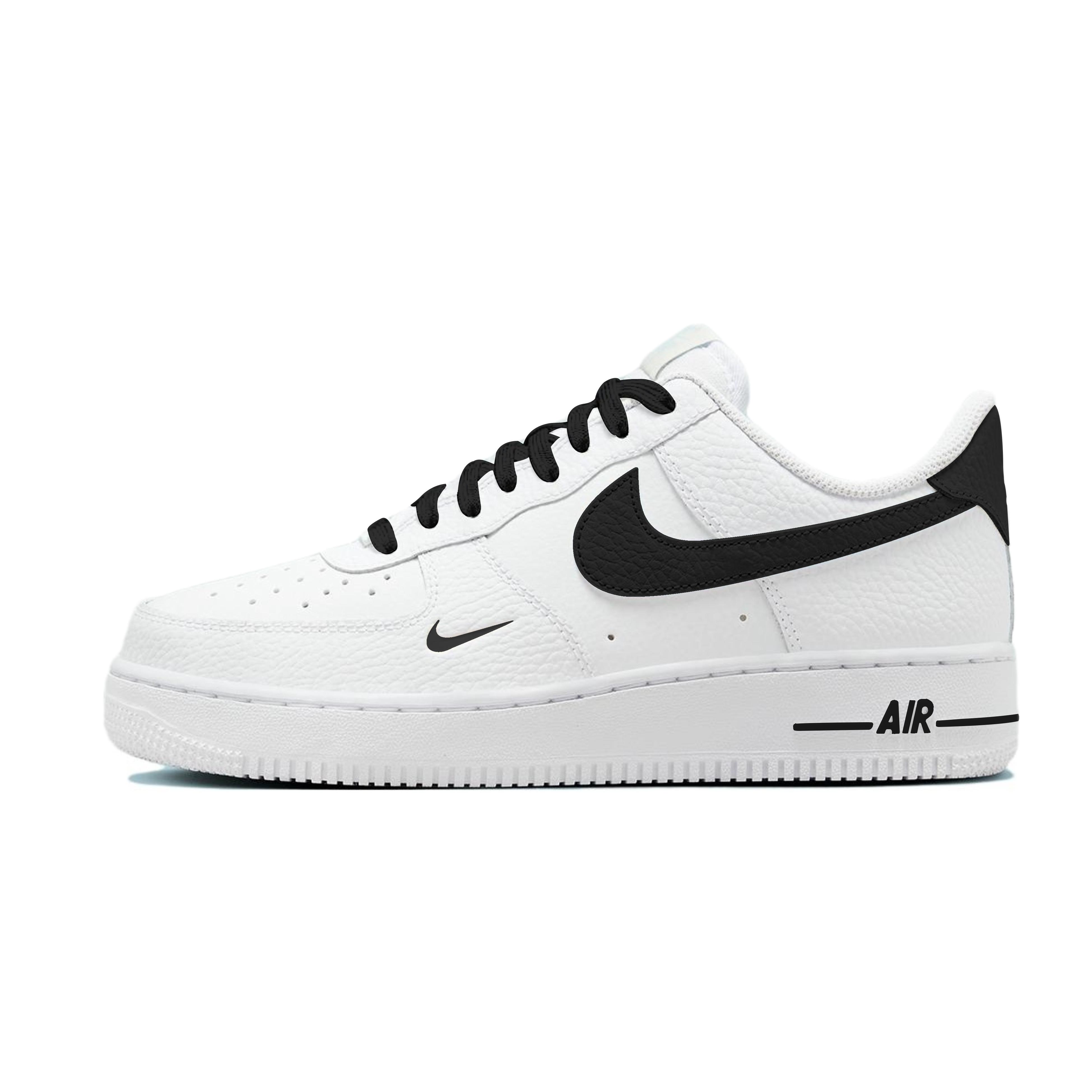 

Nike Air Force 1 Slip Resistant Cushioning Abrasion Resistant Low top Skateboard Shoes Unisex Black HF0022-100(Team676-) 35.5
