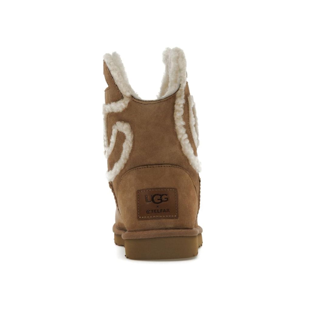 Telfar x UGG Logo Mini Boty Kaštanové Unisex Tenisky Hnědé 1122991-CHE