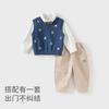David Bella Boys' Casual Pants Autumn Children's Pants Boys' Baby Work Pants