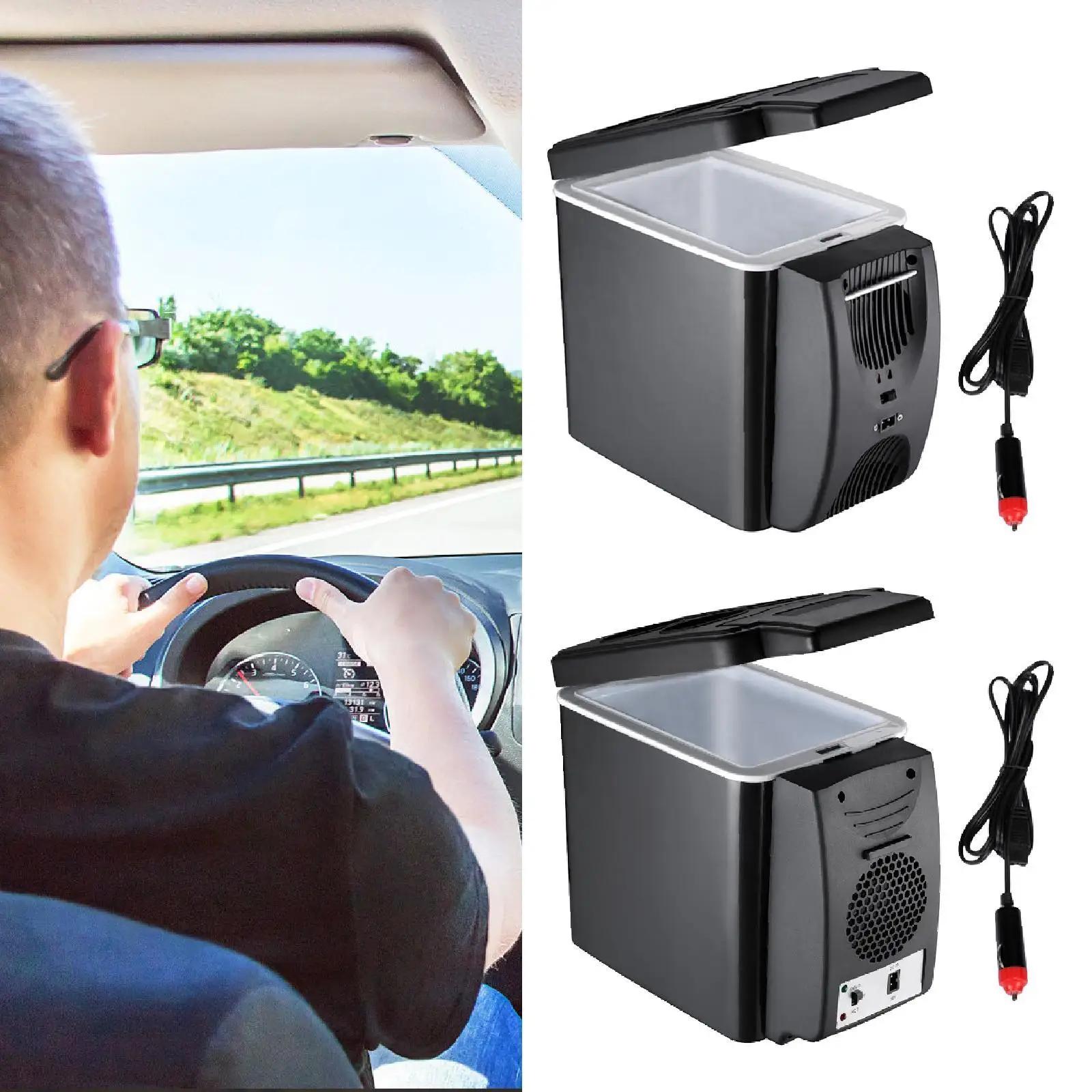 12V 6L Car Freezer Mini Freezer Portable Auto Refrigerator Outdoor Refrigerator Auto Refrigerator Car Heater Cooler Amagi