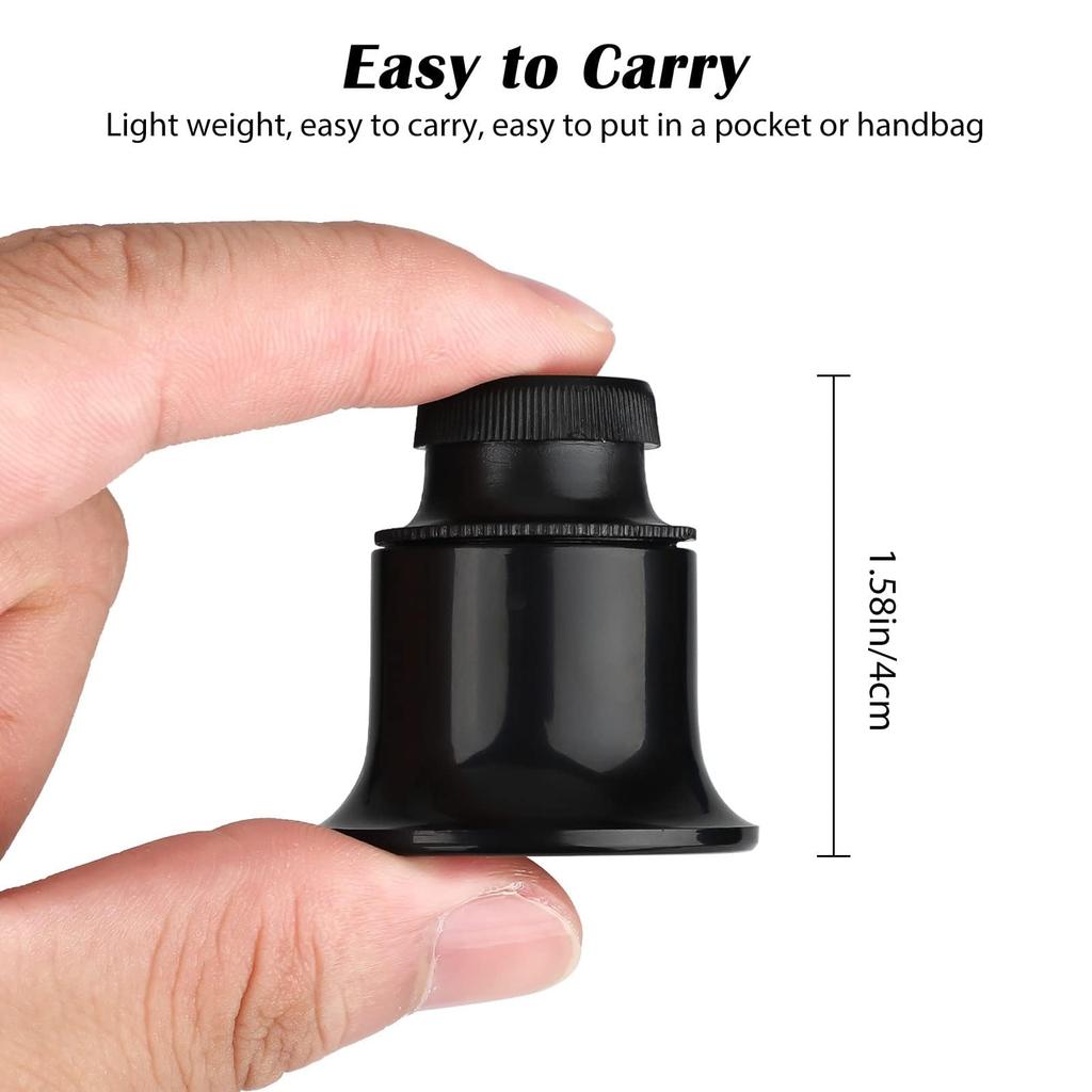 Monocular Eye Loupe Jewelers Eyepiece Magnifier Single Eye Repair   Magnifying Glass 5X 10X 15X 20X Watchmaker Loupe Eye Loop