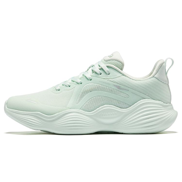 Erke Bobo Bounce 2.5 Comfortable Fashion Shock Absorbing Wear Resistant Rebound Low Top Running Shoes Women Running Shoes Green 52125103495-506