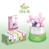 Children'S Educational Small Particle Mosaic Building Block Flower 104 Series 32 Potted Plant Simulation Rose Succulent Building Block Toy
