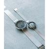BERING Watch Mens Womens (unisex) Solar Model Gray Silver Stainless Steel Mesh Strap Japan Limited -J Officially Imported 3-year Warranty Sapphire