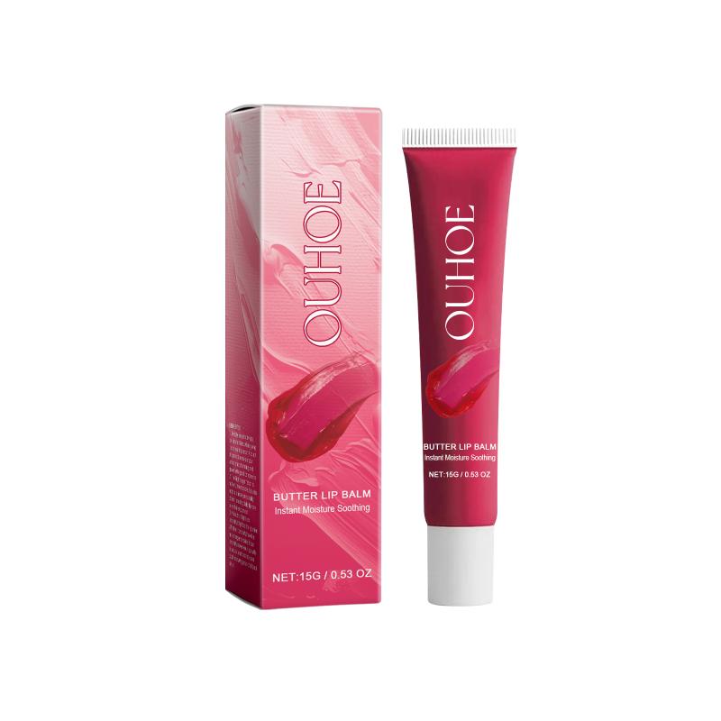 Lip Butter Balm Series Cold Colors Deep Nourishment Strengthen Lips Barrier Protection Make Lips Full Moist Glossy