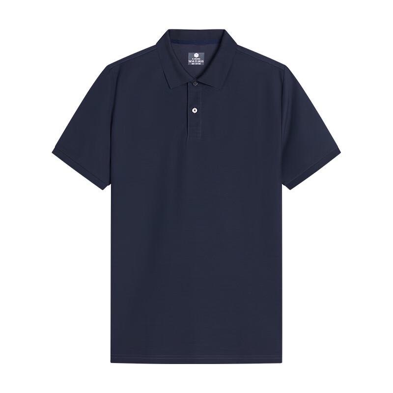 Jingdong JZ Men's Short Sleeve Silk Blend Polo Shirt