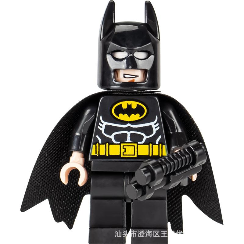 Ninja Warrior Superhero Doll With Weapon Single Building Block Assembly Toy
