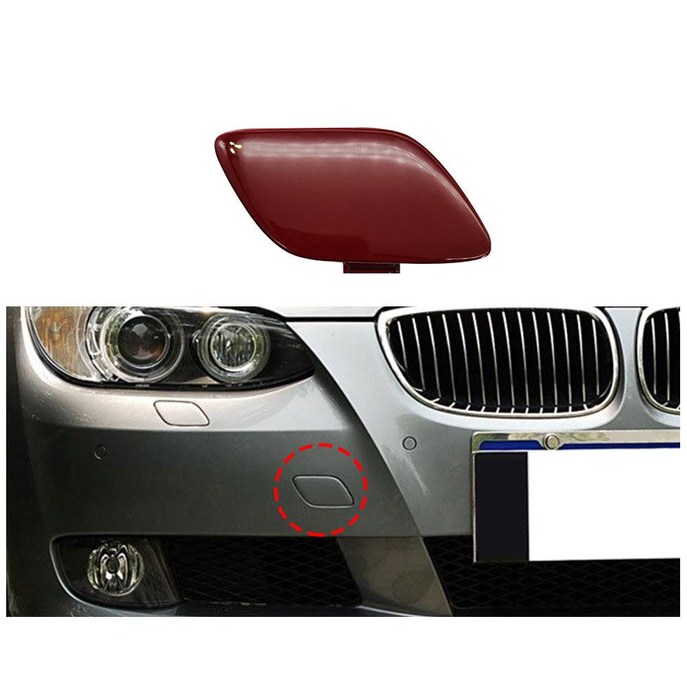 For BMW 3 Series Coupe Front Bumper Trailer Cover E92 E93 Front Towing Hook Cover 51117187956 2007-2009