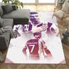 Cr7 Football Legend Floor Rug Office Rug Perfect for Study room Playrooms Game Room Kitchen Antislip Carpet Office home decor