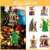 Fun And Colorful Grinch Acrylic Christmas Tree Hanging Ornament For Car Decoration