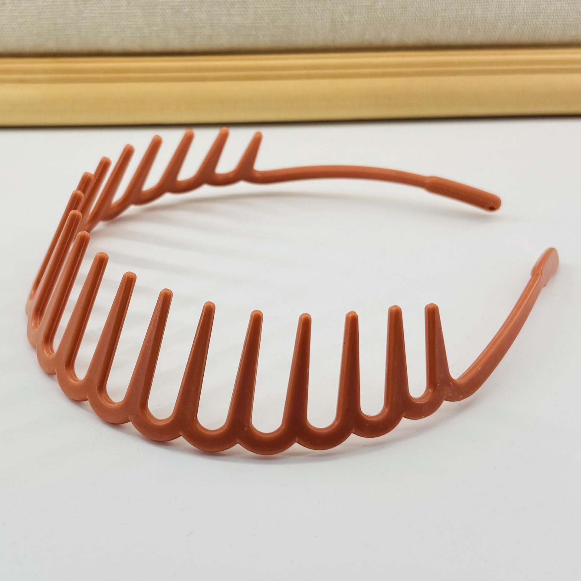 

Korean Toothed Bangs High Crown Headband for Women - Versatile Hair Clip for Outings & Facial Wash