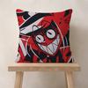 Anime H-Hazbin H-Hotel Kissenbezug Auto Überwurfskissenbezug für Sofa Auto Weihnachtsgeschenk