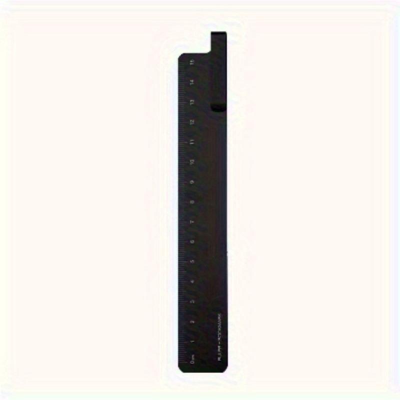 1Pc Bookmark Ruler Metal Ruler Painting Cartography Ruler Student Learning School Office Stationery Supplies