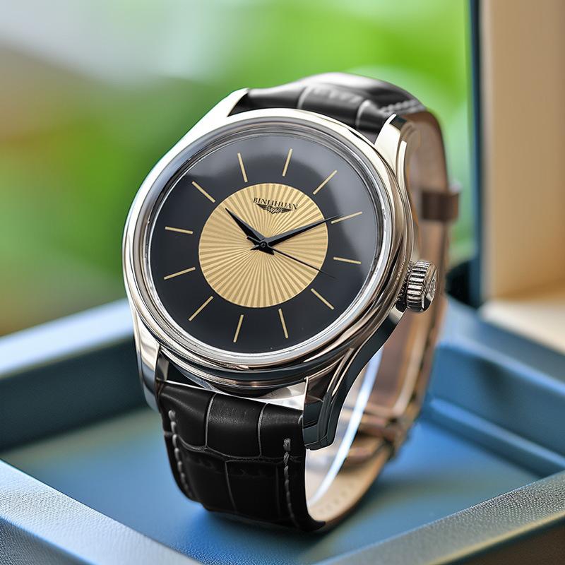 Simple Wristwatch Business Men Quartz Clock Leather Watches