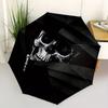1pc Skull Pirate Automatic Open/Close Umbrella, Portable Folding Umbrella for Travel, Themed Events, It Is Suitable As a Gift for Various Festivals, O