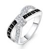 URMYLADY Classic 925 Sterling Silver Diamond 8 Size Rings For Women Colored Zircon Fashion Jewelry
