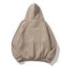 Loose Fit Men Hoodie Solid Color Pullover Sweatshirt with Front Pocket Street Wear Sports Tops