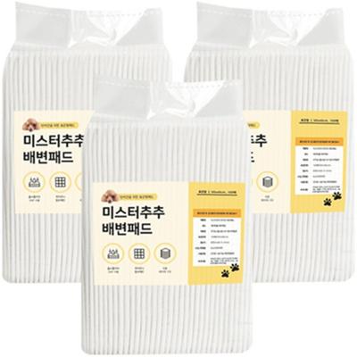 Mr. Choo Choo Puppy Potty Pad 50x40 18g, Standard Type (50 X ..., 100 Pieces, 3 Pieces), Korean Pet Shampoo