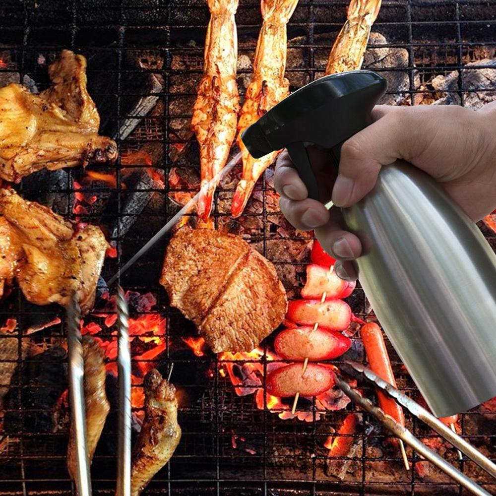 BBQ Kitchen Utensil Cookware Baking Oil Spray Bottle Cooking Tool Oil Dispenser Olive Oil Sprayer