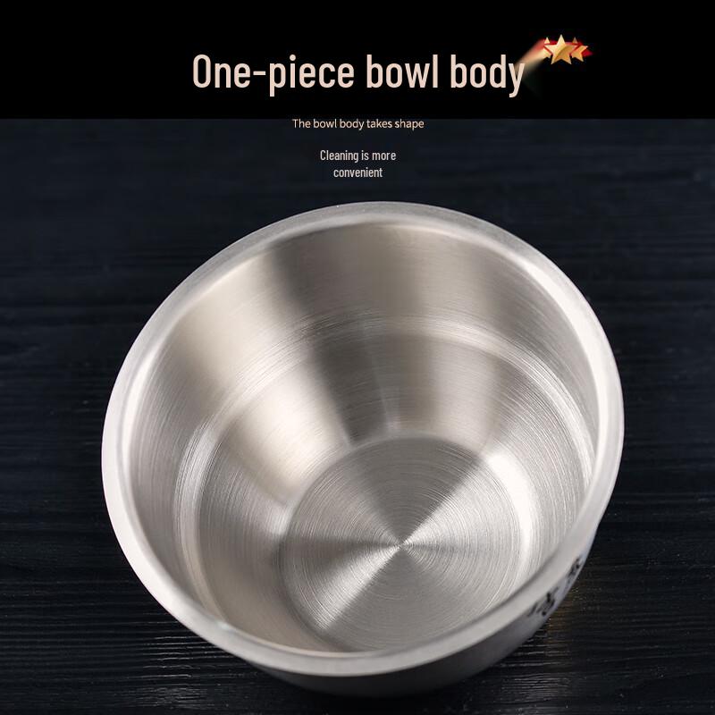Jidu 304 Stainless Steel Steaming & Serving Bowl with Lid