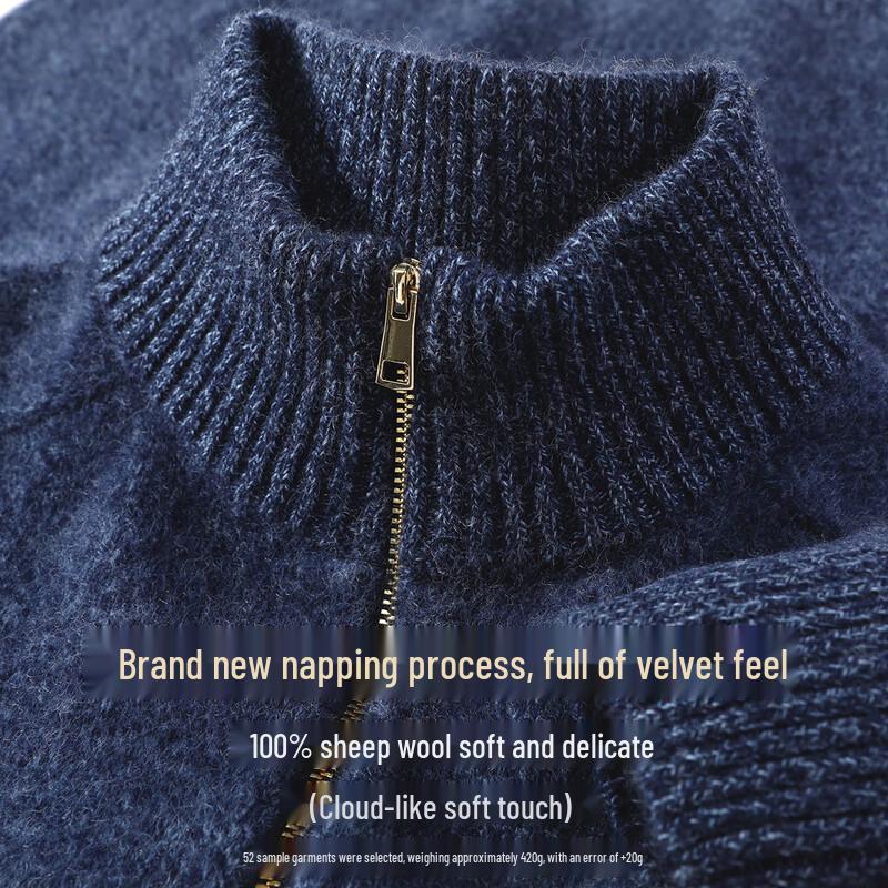 

Antonio Men s 100% Merino Wool Turtleneck Pullover Sweater XL