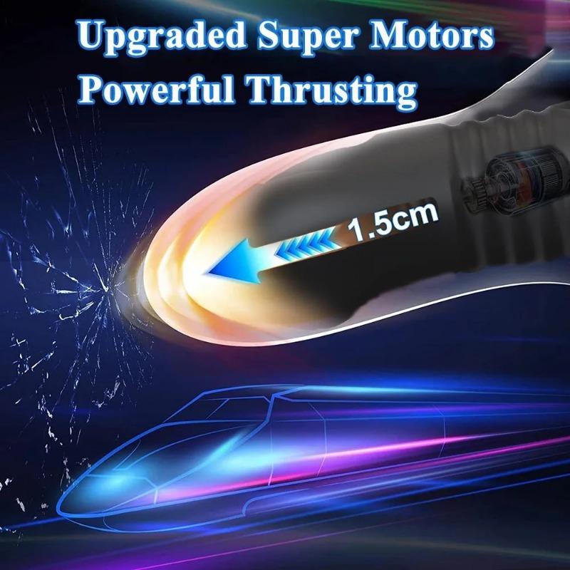 Männliches stoßendes Prostata-Massagegerät, Bluetooth, APP-Steuerung, Teleskop-Butt-Plug, Anal-Vibrator, Männer, schwuler Dildo, Bdsm-Sexspielzeug für Paare
