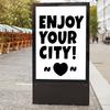 4-inch Letter Sticker Cute Font School Bulletin Board Home Decoration Festival Large Size Cartoon Letter Sticker