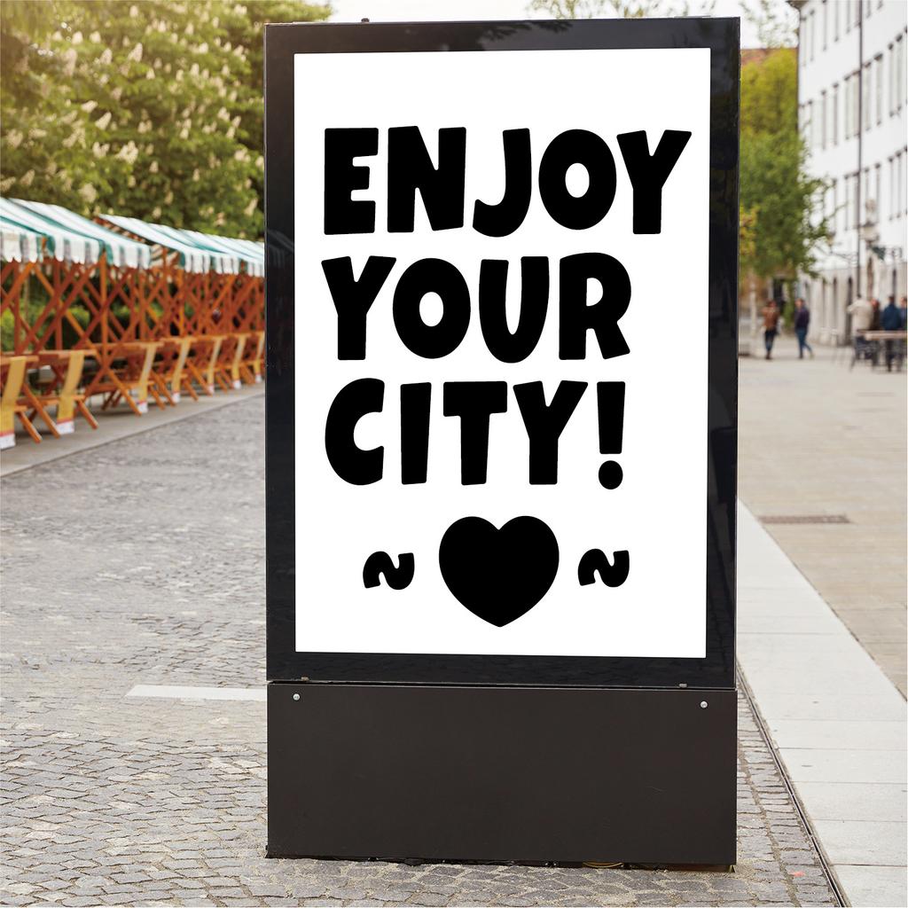 4-inch Letter Sticker Cute Font School Bulletin Board Home Decoration Festival Large Size Cartoon Letter Sticker