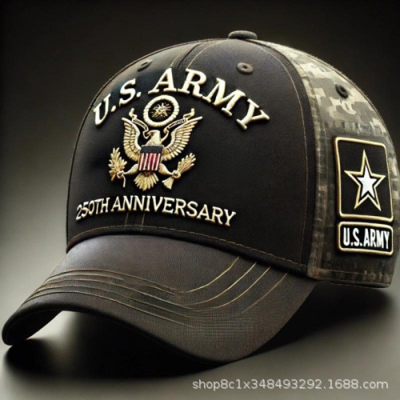 New Baseball Cap American Anniversary Hat Sun Cap D Digital Printing Cap