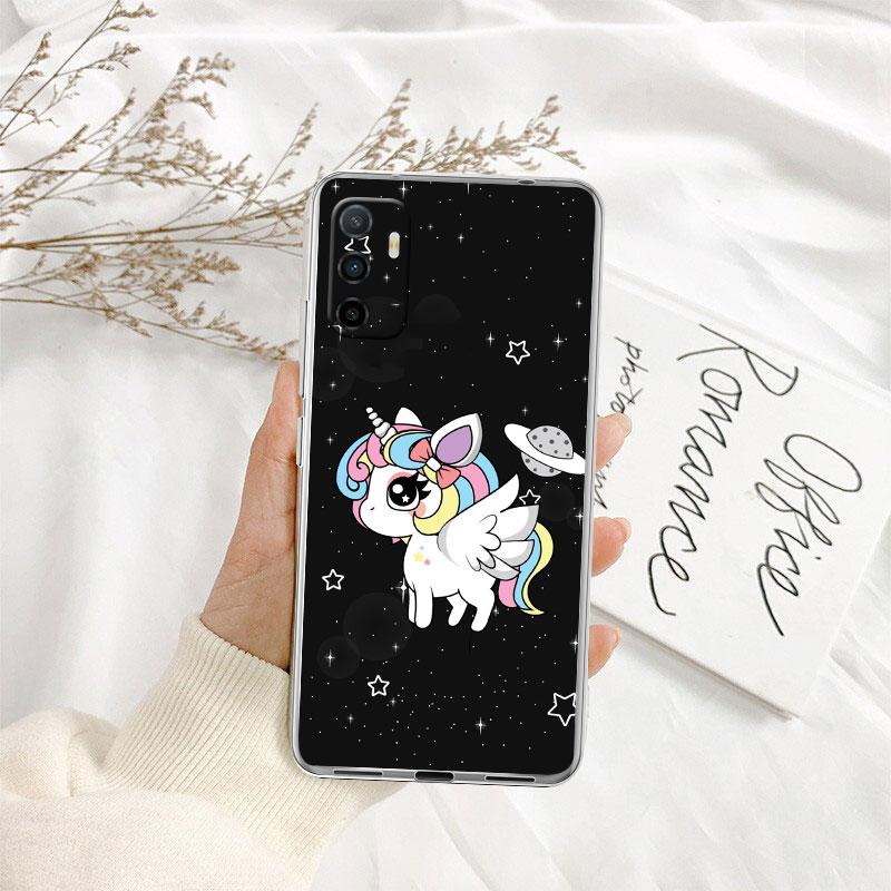 IK21 Cartoon Unicorn Phone Case for Motorola Moto G10 G20 G30 G31 G32 G34 G35 G41 G42 G50 G51 G52 G55 G60 G60S G62 G71 G72 G75
