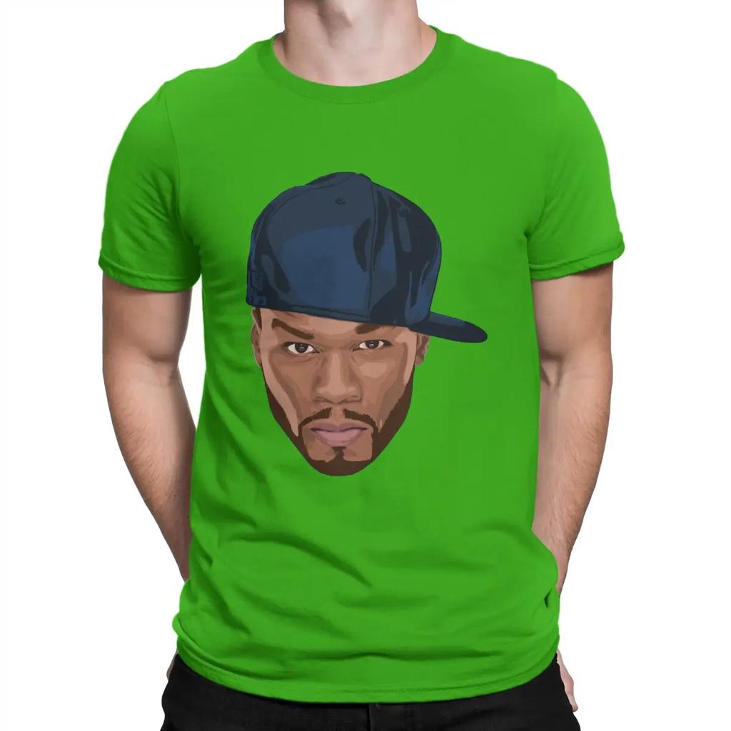 Popular American Rap Singer Unique TShirt 50 Cent Casual T Shirt Newest T-shirt For Adult Unisex