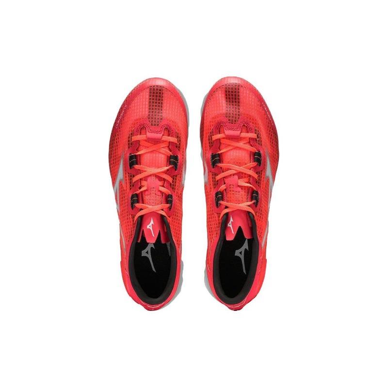 Mizuno X-Laser NEXT 3 Unisex Sprint Spikes Red Gray U1GA230302