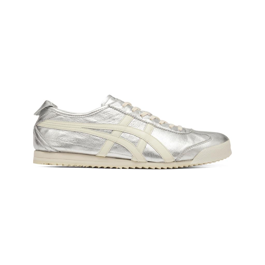 ONITSUKA TIGER Mexico 66 Nm Versatile Minimalist Trend Classic Lifestyle Casual Shoes Unisex Sneaker Silver 1183C503-021