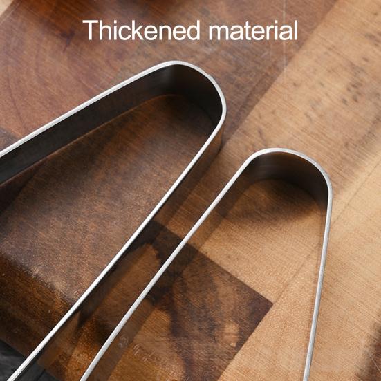 Stainless Steel Serving Tongs Multi-functional Kitchen Food Clamp for Cooking Toast Bread Salad Barbecue Grilling Baking Frying