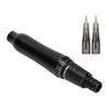 Máquina de tatuaje de cejas semipermanente Máquina de tatuaje delineador de ojos de labios de cejas de bajo ruido Negro 110-240V