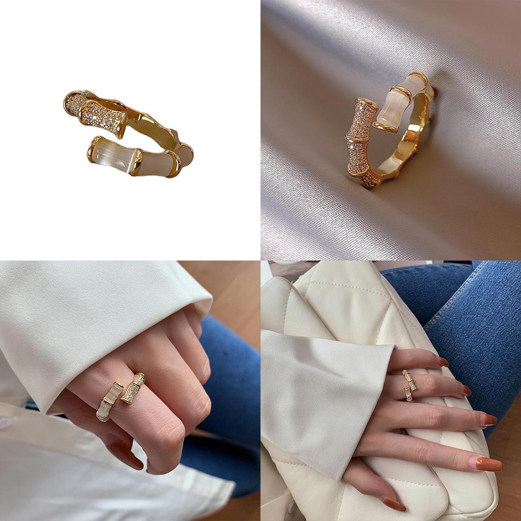 Elegant 925 Sterling Silver Adjustable Ring For Women With Chic Geometric Design And Sparkling Zirconia