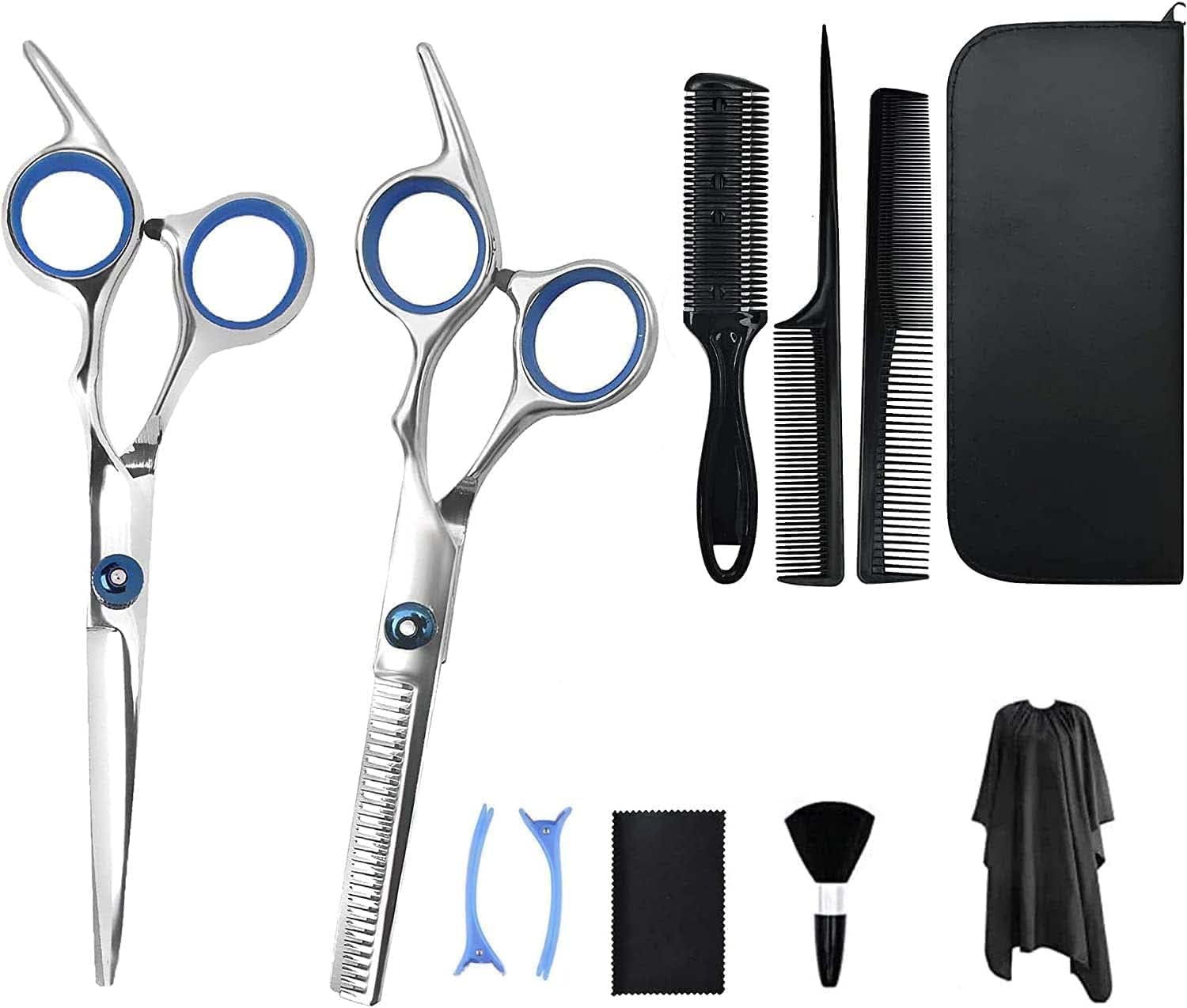 

Прореживающие Ножницы Нержавеющая Сталь Профессиональный Набор для [BOUENN] Стрижка, Стрижка, Ножницы, Ножницы, Ножницы, Сталь, Дом, Самостоятельная стрижка, Любительский, 11 предметов