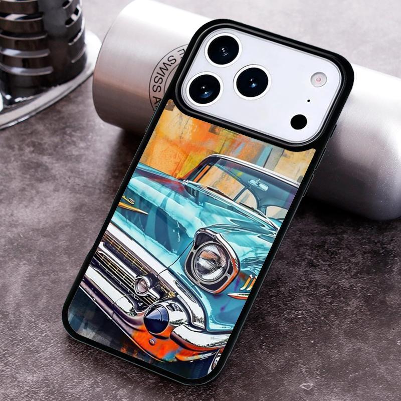 CLASSIC CARS Phone Case For iPhone 17 16 15 14 13 12 11 Pro Max Plus 17Air Soft Silicone Cover