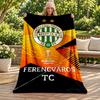 Ferencvarosi TC blanket Flannel Blanket Soft Cozy Plush Throw for Sofa Bed Lightweight Home Decoration Gifts for Christmas various holidays