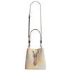 Coach Rowan 21 Brand Print Bucket Bag Coated Canvas Crossbody Tote Bag Small Women Bags Rainbow CDA92-SVSAS