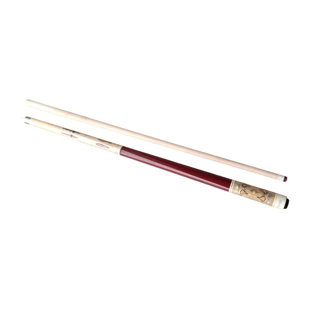 Billardstock 58" China Schwarz 8 Segmente Queue 13 mm Billard Rat