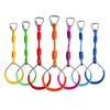 Random Color Outdoor Play Kit Hang Indoor Playground Monkey Swing Bars  Sensory Training Device