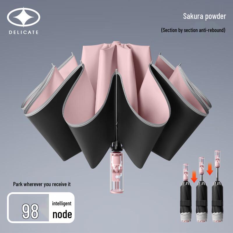 Automatic 10-Rib Folding Business Umbrella