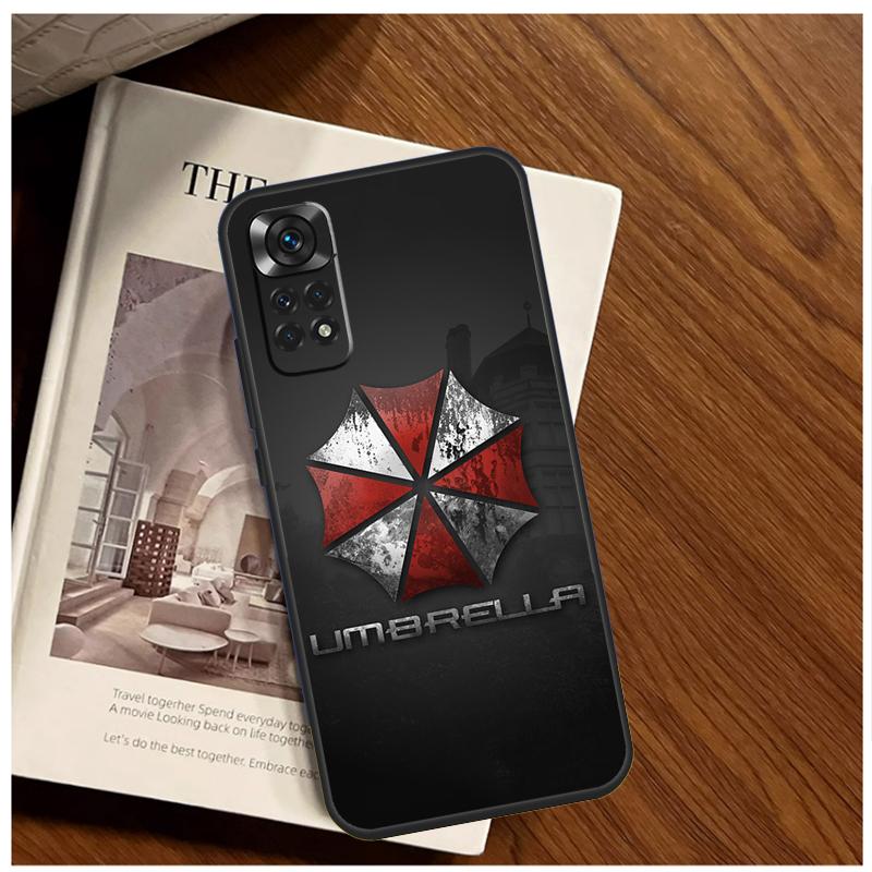 Umbrella Corporation Case For Xiaomi Redmi Note 13 11 10 9 8 12 Pro Plus 12S 11S 10S 9S 10A 9C 10C 12C 13C Funda