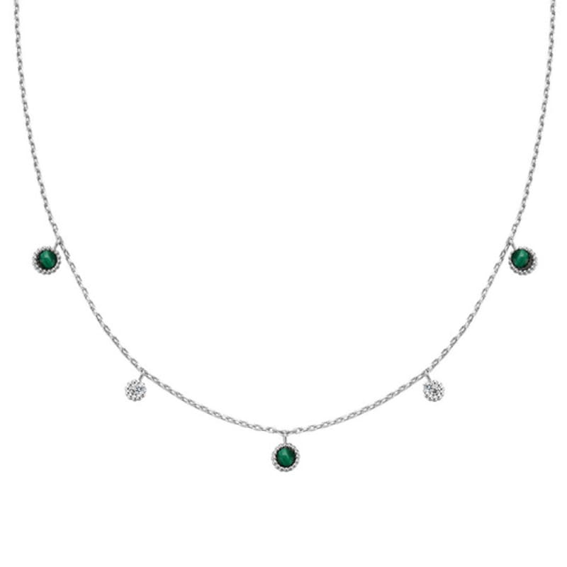 

ANIA HAIE Malachite Station 925 Silver Necklace N064-03H single type