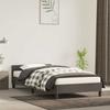 VidaXL Bed Frames with Headboard Slat Base Upholstered Bed Slat Frame Single Bed Adult Bedroom Interior Grey 347544