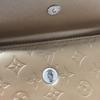 Louis Vuitton M55127 Monogram Mat Alston Shoulder Bag Matte Leather Beige