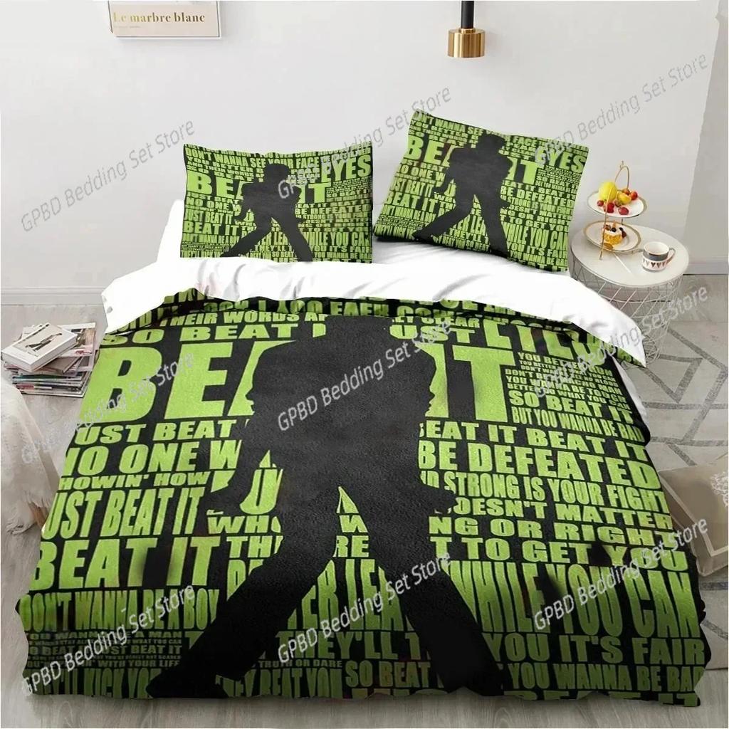Comforter 3D Printing Michael Jackson Bedding Set Bedroom Soft Modern S Comefortable Kids And