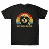 Unisexs Beste Zwarte Papa Doodle T-shirt Ooit Goldendoodle Shirt Vintage Retro